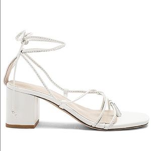 RAYE Molli Sandal white gladiator lace up size 9